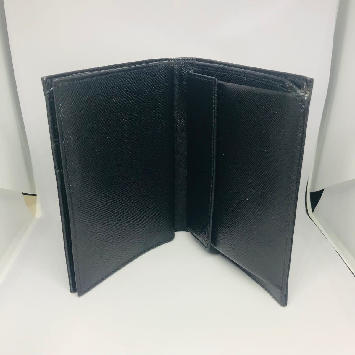 新品同様】 PRADA 二つ折り財布 ナイロン コンパクト財布 プラダ 新品同様】 PRADA 二つ折り財布 ナイロン コンパクト財布 プラダ