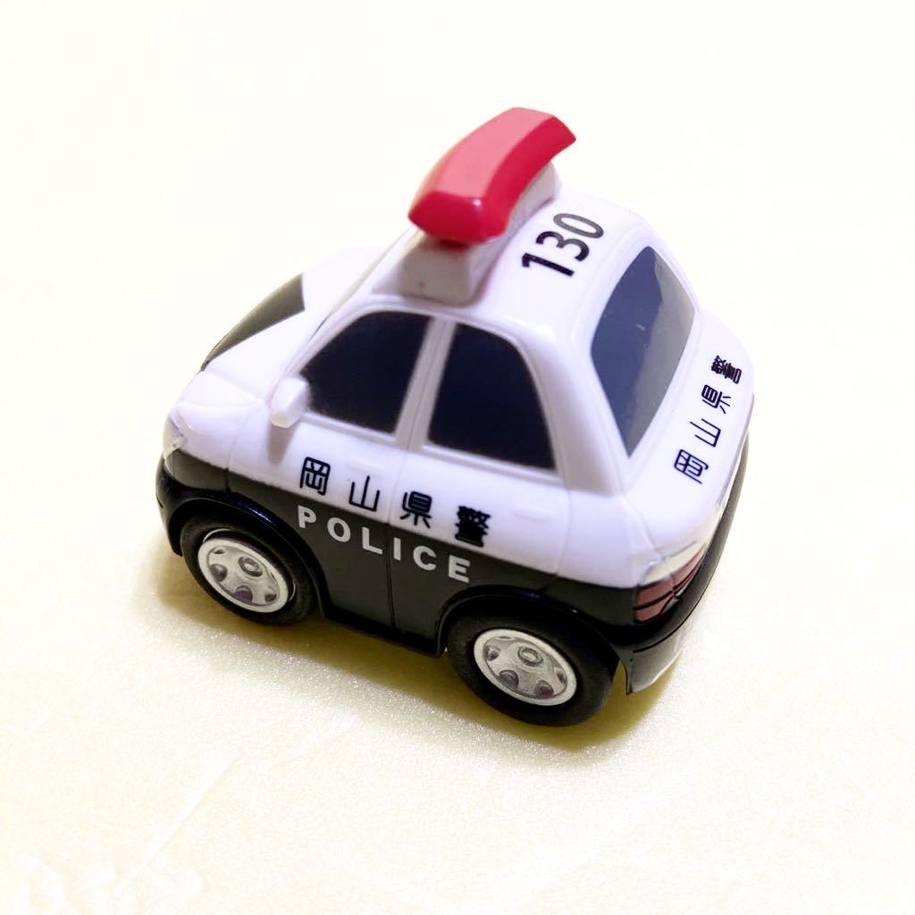 I定形外 0 のりものこれくしょん パトカー 無線警ら車 岡山県警察 プルバックカー ミニカー 最大54 オフ