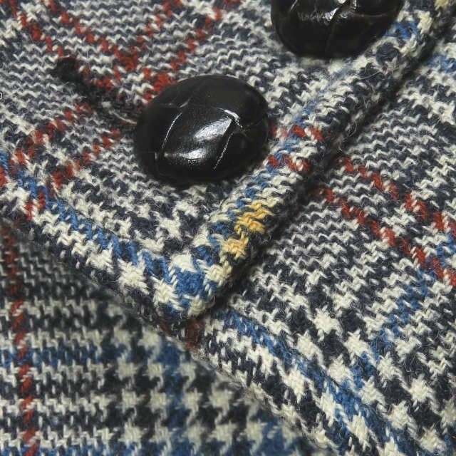 PENDLETON ペンドルトン アメリカ製 ウールチェックジャケット L グレー USA ブルゾン アウター mc64757_画像6