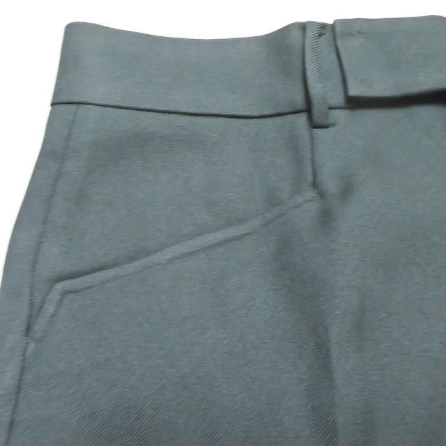 新品 bukht ブフト 19AW NEW CLASSIC TROUSERS HIGH DENSITY POLYESTER TWILL BV-95803 1(S) GREEN スタプレパンツ スラックス ☆☆g1995_画像5