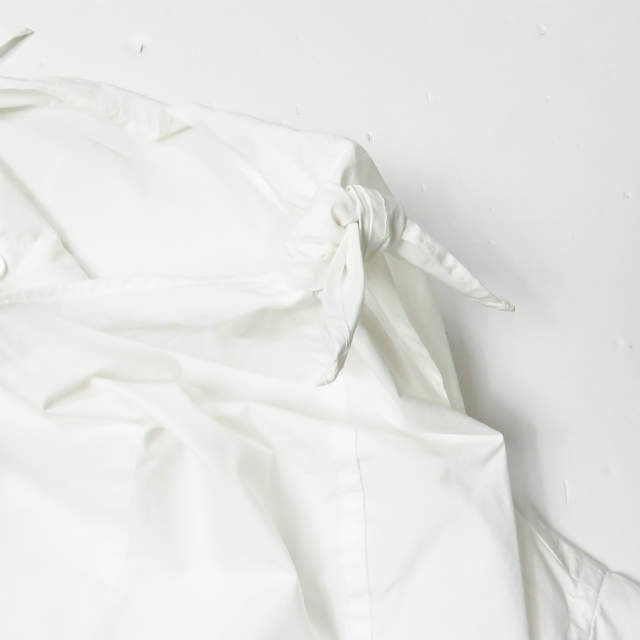 TOGA PULLA トーガ プルラ 19SS 日本製 cotton taffeta mesh dress コットンタフタメッシュドレス TP91-FH249 36 レイヤード ☆☆lc26748_画像5