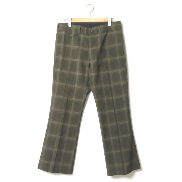 Needles ニードルス 20SS 日本製 Flap Pocket Boot-Cut Trouser - Tropical Poly Cloth GL171 M オリーブ パンツ スラックス mc66828_画像1