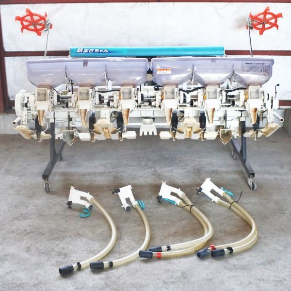 山形】クボタ 直播機 NDS-6F 鉄コーティング用 鉄まきちゃん 6条 6連