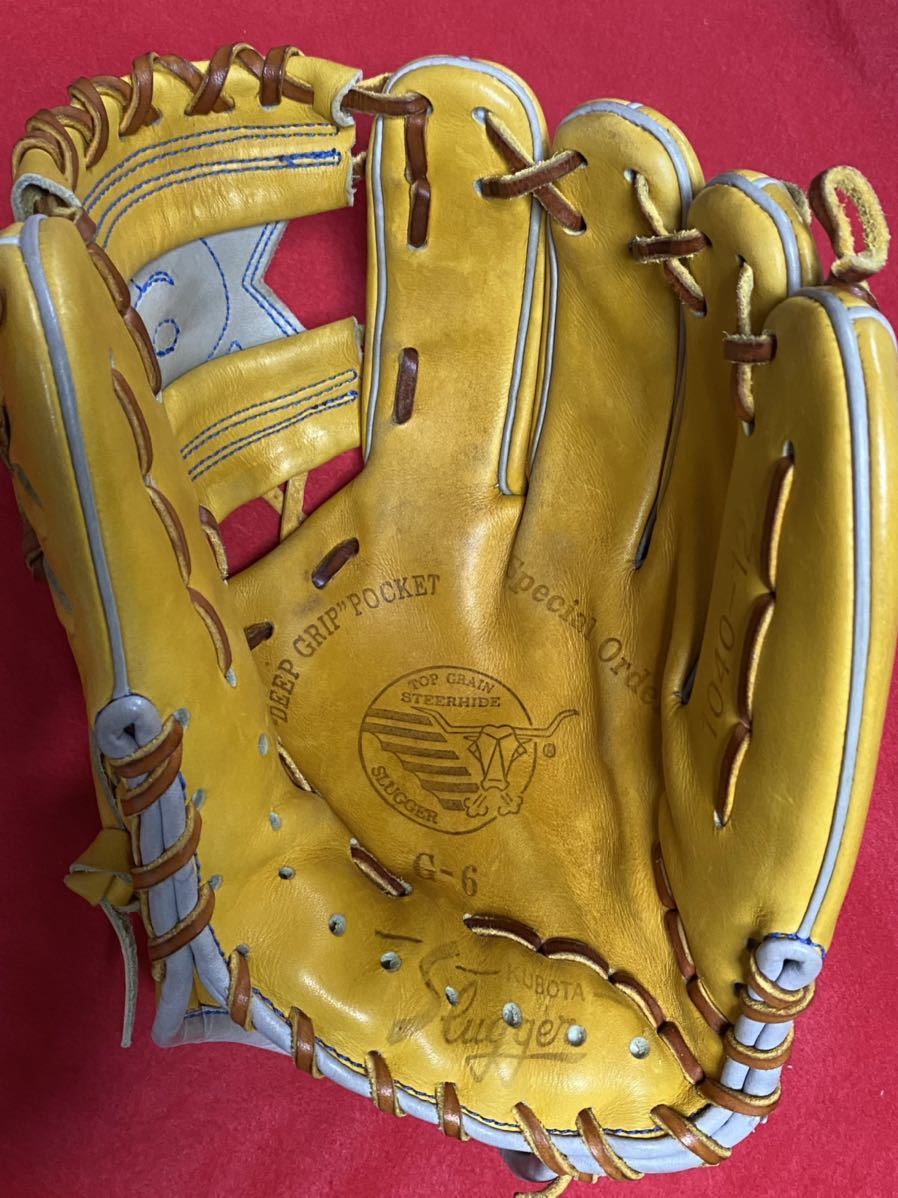 巨人軍 6 坂本勇人 '12シーズン~実使用 スラッガー グラブ(写真 巨人軍 6 坂本勇人 '12シーズン~実使用 スラッガー グラブ(写真