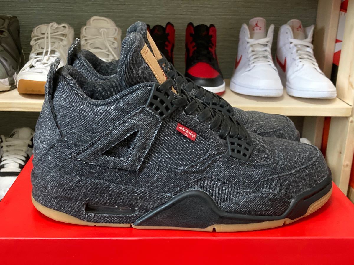 NIKE Levi's × AIR JORDAN4 RETRO ナイキ　エアジョーダン4 レトロ　リーバイス　デニム　25cm