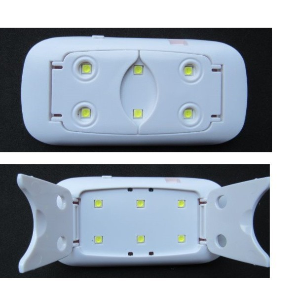 UV LED ジェルネイルライト 二重光源 コンパクト