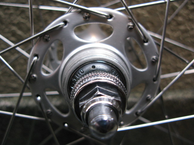 ピスト・競輪/NJS認定shimano【DURA-ACE】ラージハブ手組後輪 ピスト・競輪/NJS認定shimano【DURA-ACE】ラージハブ手組後輪