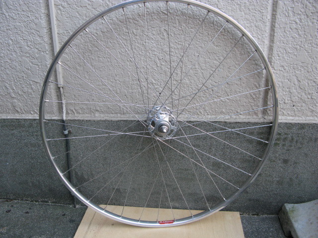 ピスト・競輪/NJS認定【Campagnolo】手組後輪120mm 美中古_画像1