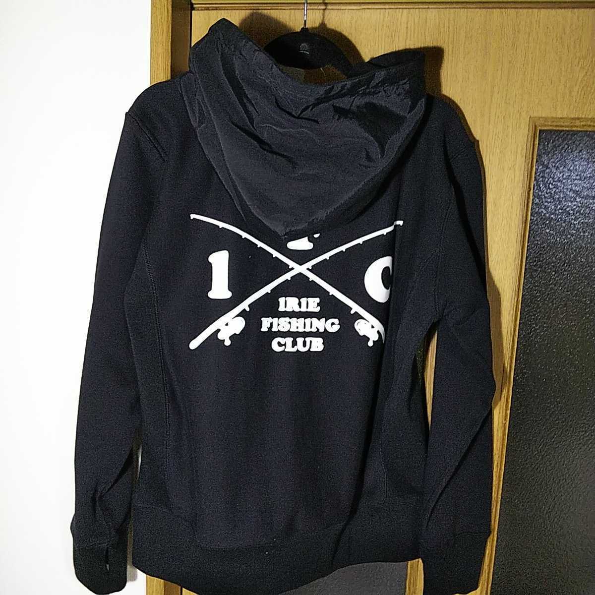 Yahoo!オークション - IRIE FISHING CLUB パーカー【S】ブラック Yahoo!オークション - IRIE FISHING CLUB パーカー【S】ブラック