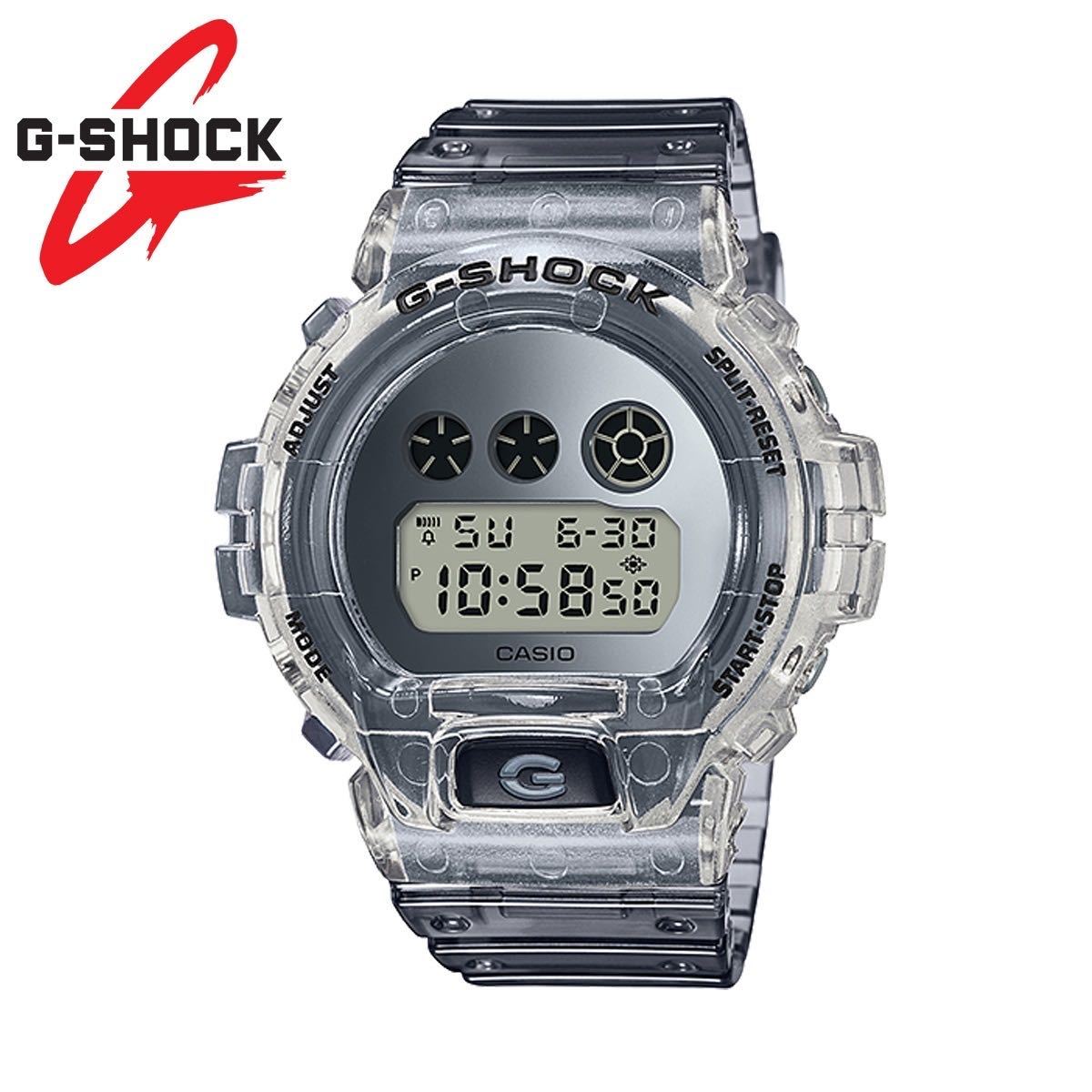 CASIO カシオ G-SHOCK ジーショック デジタル クリアスケルトン DW-6900SK-1 Clear Skeleton 男性 メンズ デジタル 腕時計 防水 耐衝撃_画像1