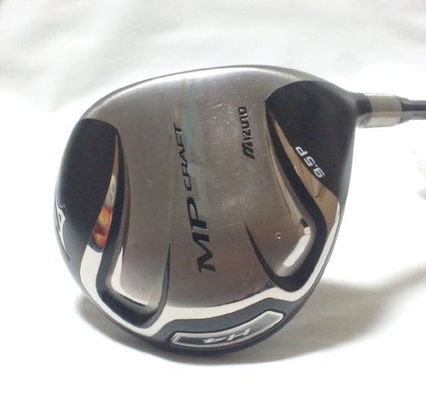 中古■ミズノ Mizuno MP CRAFT 9.5P H4 QUAD 63 HC付■Flex-S■9.5°■1W_画像1