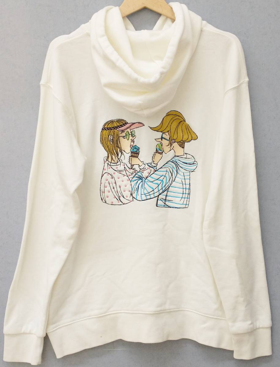 タグ付き【LEFT ALONE】4way/キリン刺繍/リバーシブルジャケット