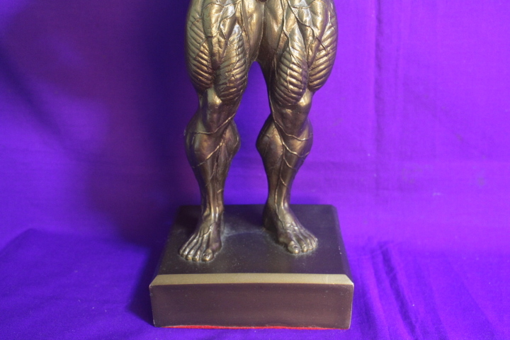  body builder image ( Neal s Andersen company manufactured ) muscle muscle beautiful body Bill Trophy * there is defect ( neck . crack equipped ) special price!!