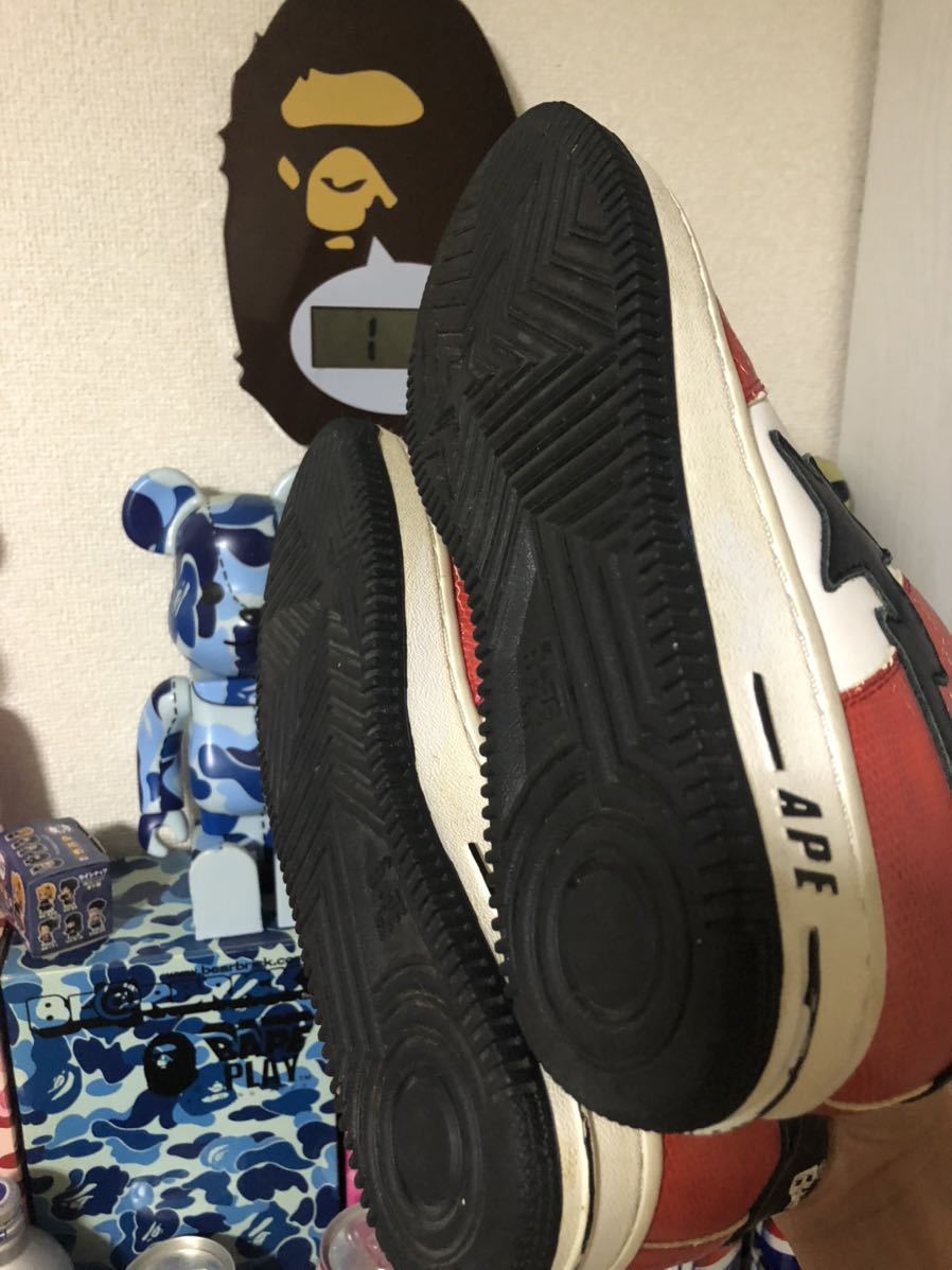 BAPESTA SNAKE CHICAGO SIZE 7 スニーカー　アベイシングエイプ_画像6