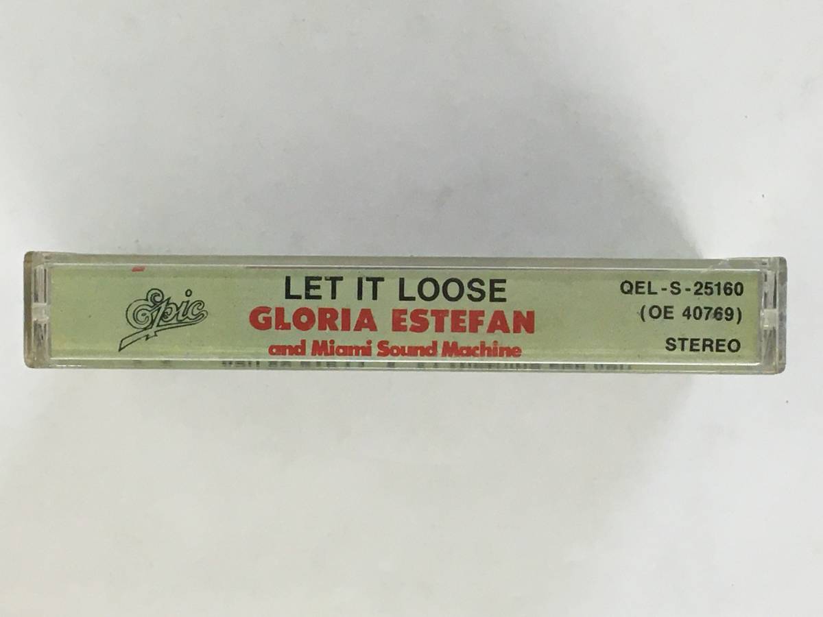 ★☆G104 GLORIA ESTEFAN グロリア・エステファン LET IT LOOSE レット・イット・ルース カセットテープ☆★_画像2