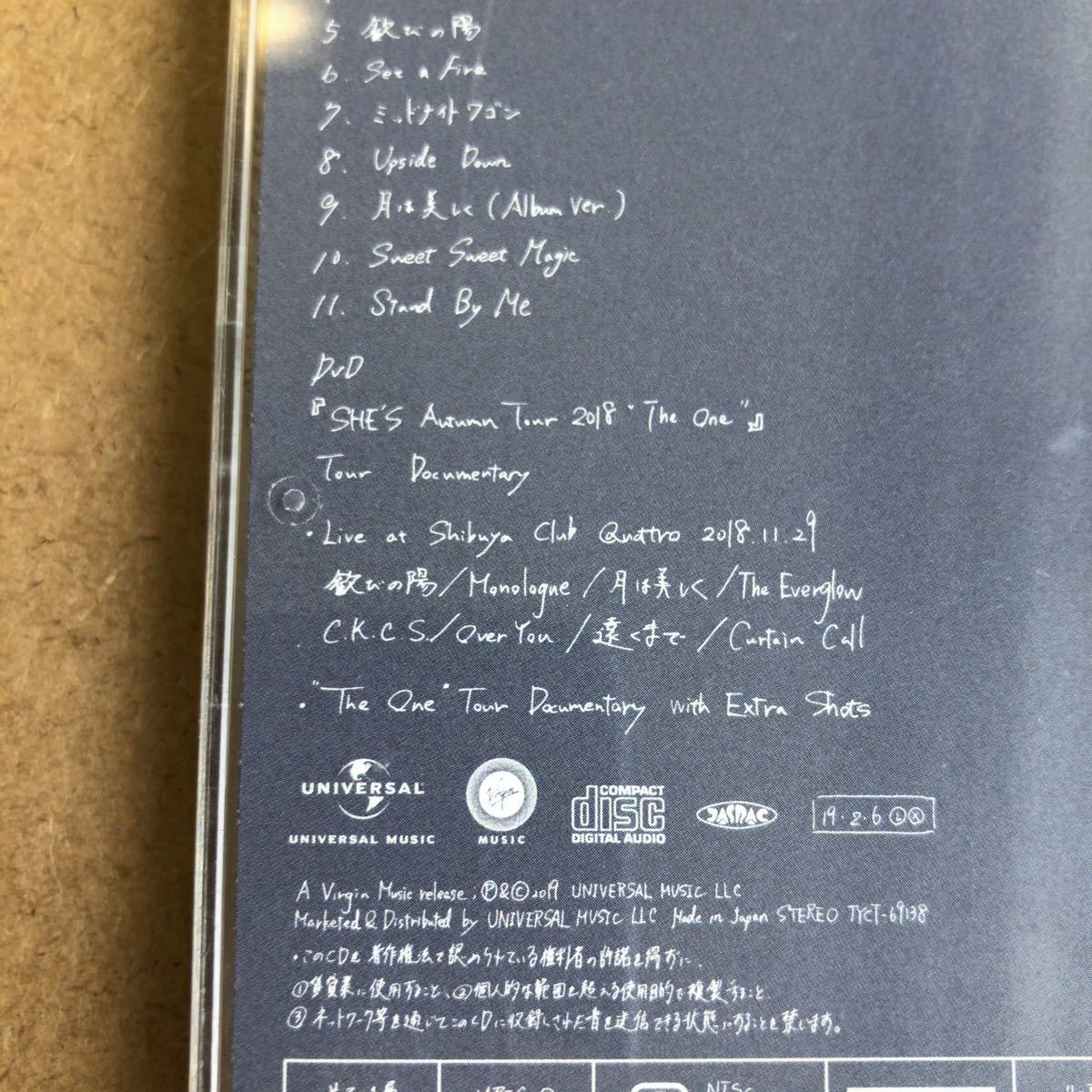 送料無料☆SHE'S『Now & Then』初回限定盤CD＋DVD53分収録☆帯付☆美品☆アルバム☆232_画像6