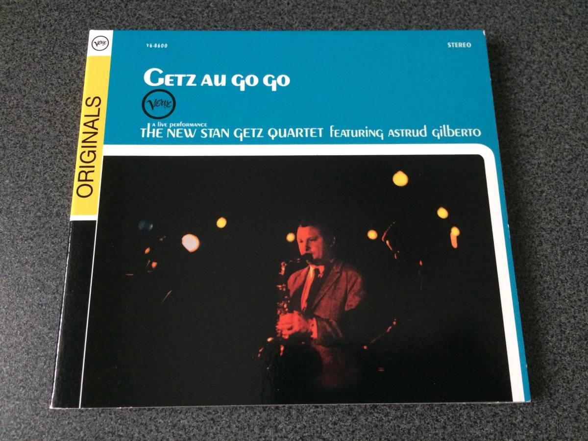 ★☆【CD】Getz Au Go Go / スタン・ゲッツ The New Stan Getz Quartet Featuring Astrud Gilberto【デジパック】☆★_画像1