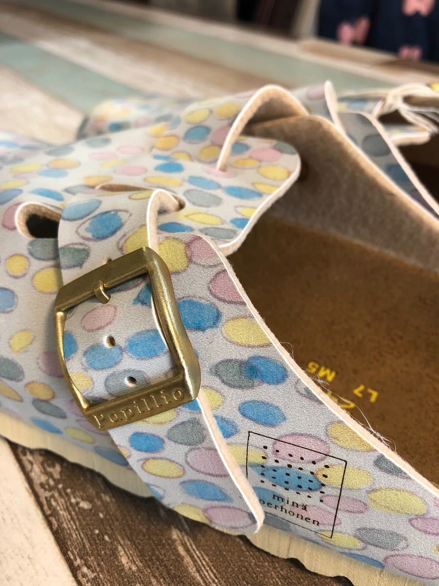 希少未使用品 mina perhonenミナペルホネン×Birkenstock 希少未使用品 mina perhonenミナペルホネン×Birkenstock