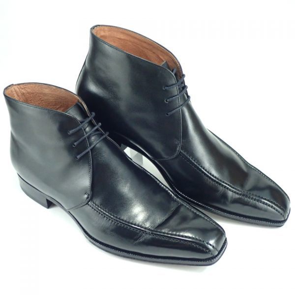 J.A. RAMIS チャッカーブーツ【表記サイズ：7 (日本参考サイズ約25.0cm) 重さ：816g】SA203 靴 革靴 レザー 本革 メンズ ビジネス MEELMIN_画像3