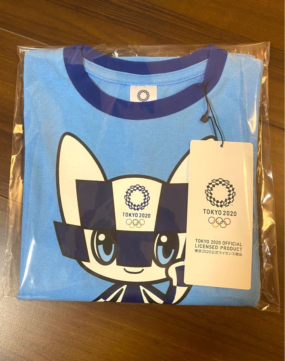 ミライトワ Tシャツ 120 東京オリンピック マスコット TOKYO2020 ミライトワ Tシャツ 120 東京オリンピック マスコット TOKYO2020