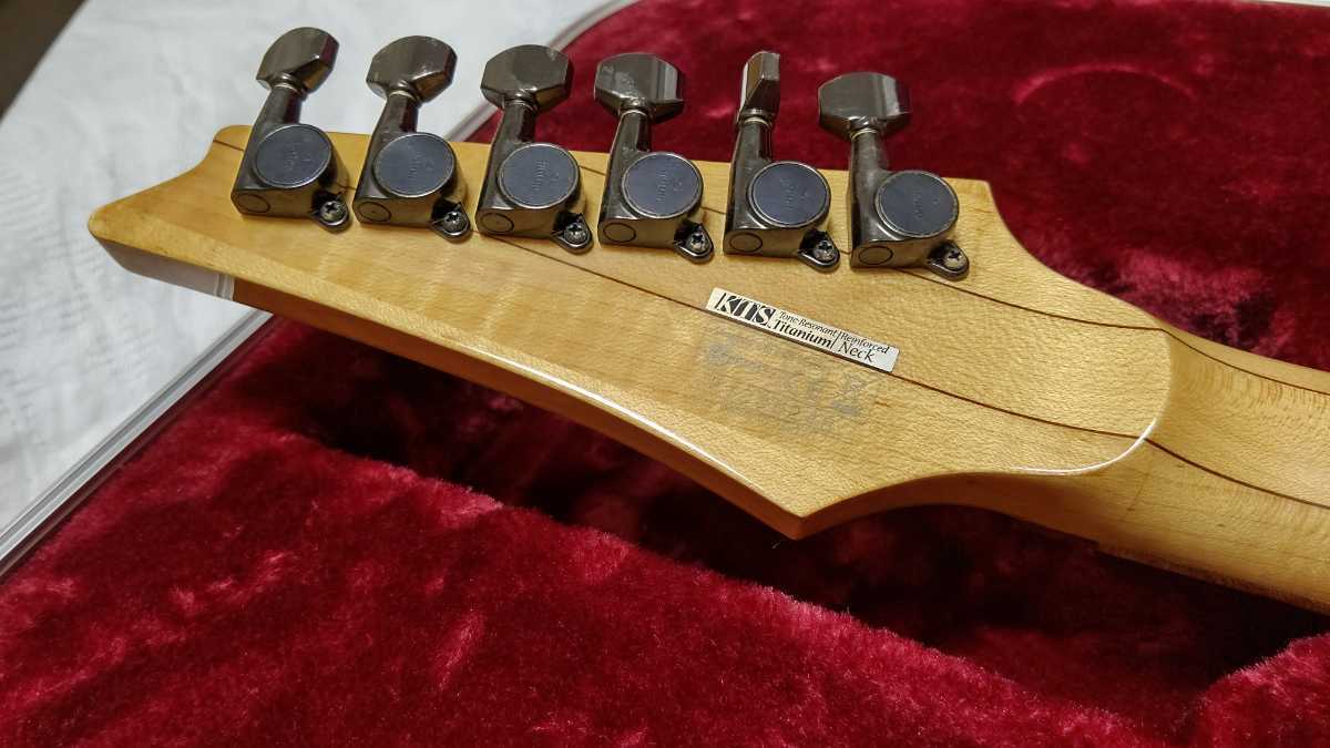 Ibanez J-Custom RG8570Z RS アイバニーズハードケース・マニュアル付き全弦新品に交換済み_画像9