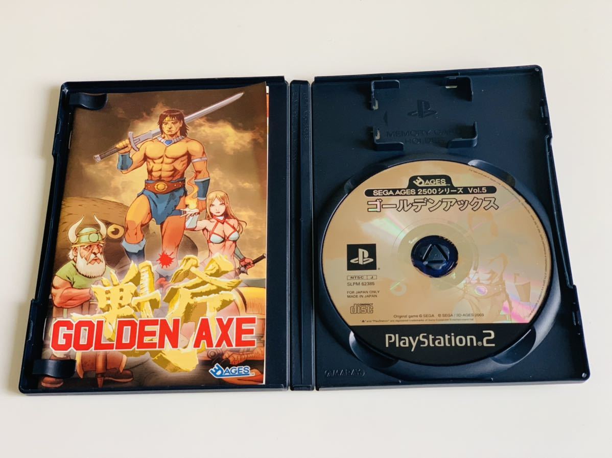 PS2 SEGA AGES 2500 シリーズ Vol.5 ゴールデンアックス / golden axe ps2 sega ages 2500