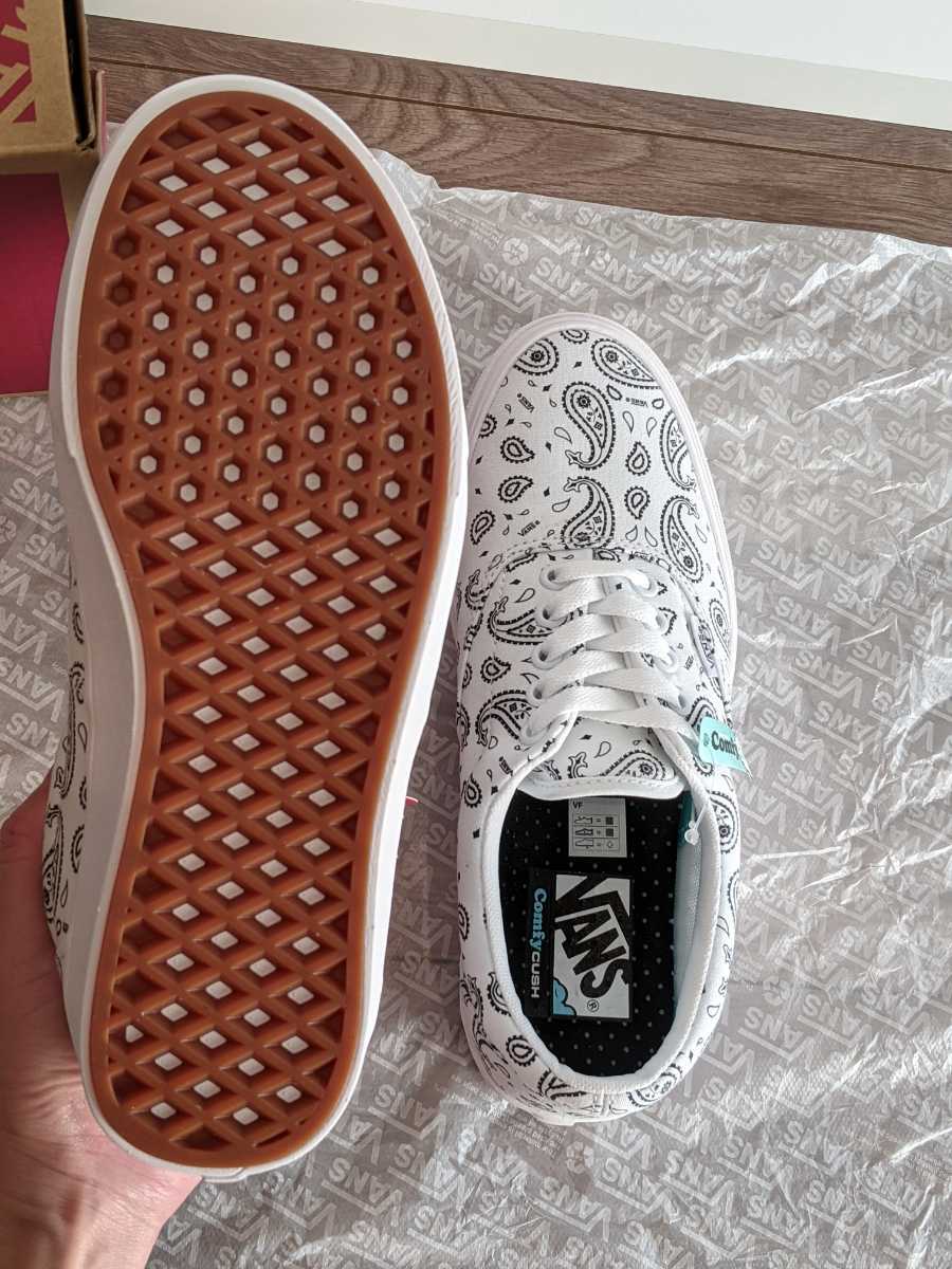  новый товар US план VANS ERAelaCOMFYCUSH не использовался Van z24.5cm обувь peiz Lee рисунок 