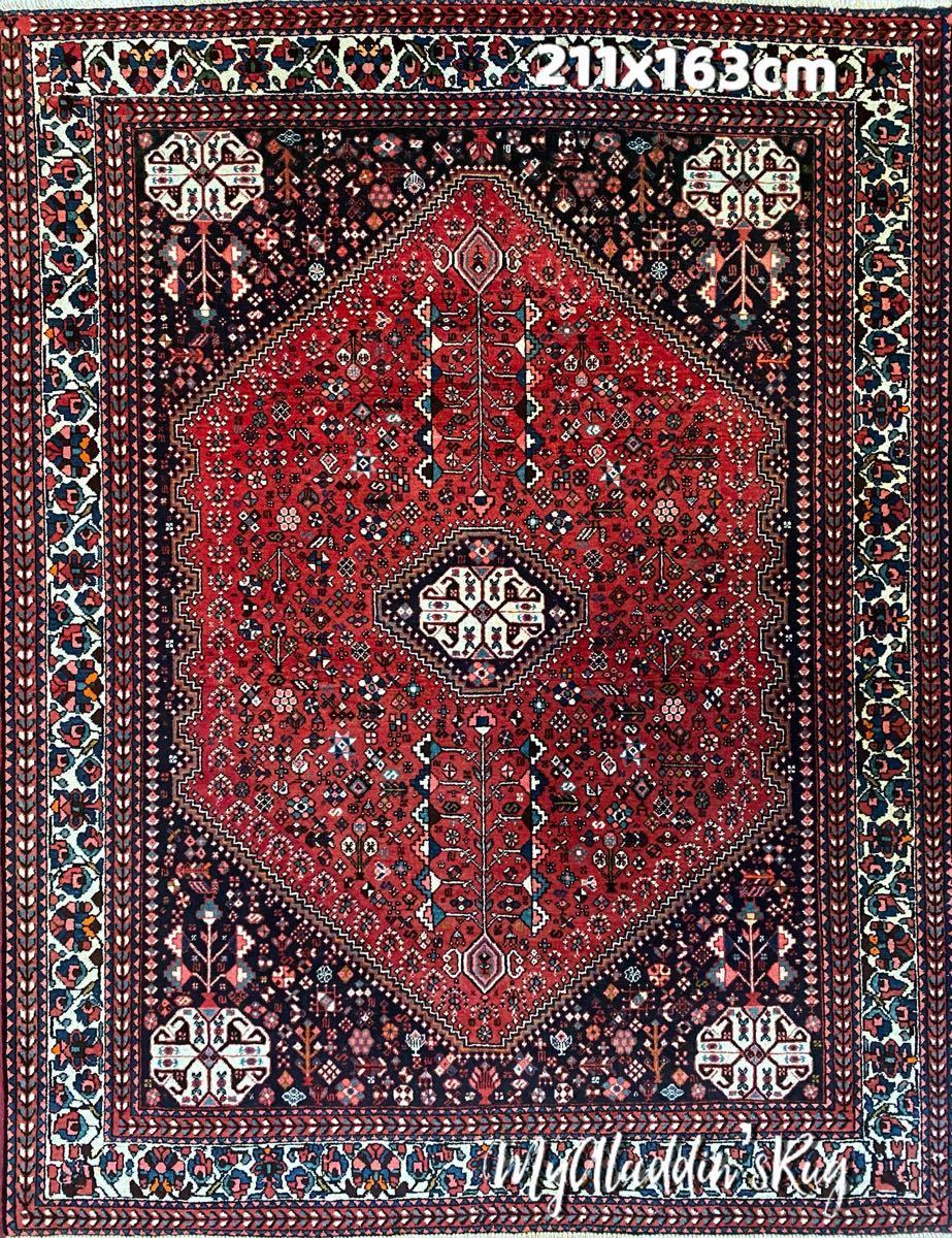 ホセイナバード産 ペルシャ絨毯 202×156cm | drcossia.com.ar