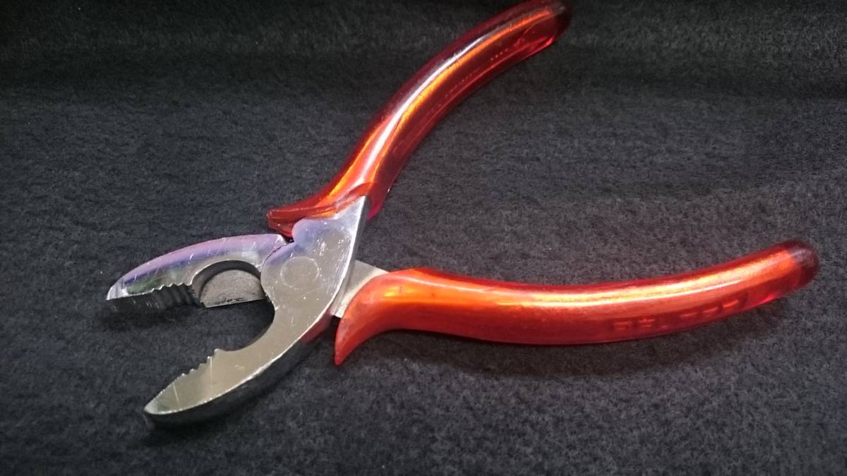 @ BELZER bell tsa- clear red cutting plier pincers No2665 180mm GERMANY Germany made 