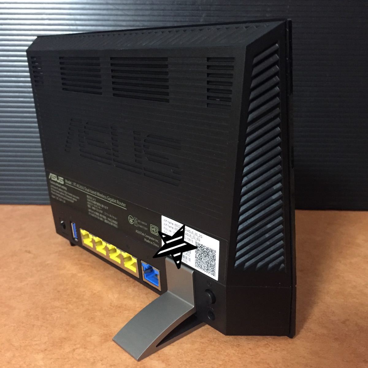 ASUS デュアルバンドWi-Fi無線ルーター【RT-AC65U】