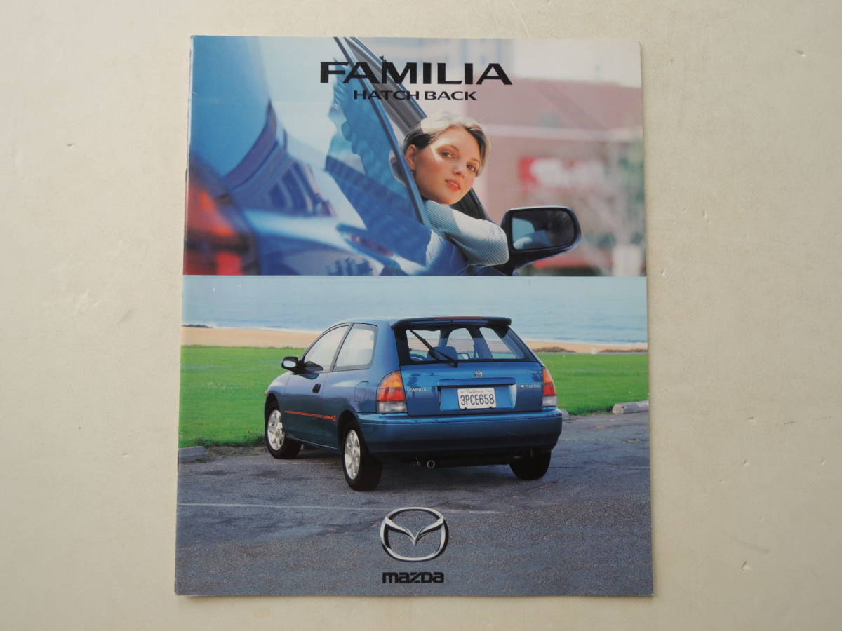 【カタログのみ】 ファミリア ハッチバック 8代目 BH型 後期 1998年 厚口26P マツダ カタログの画像1