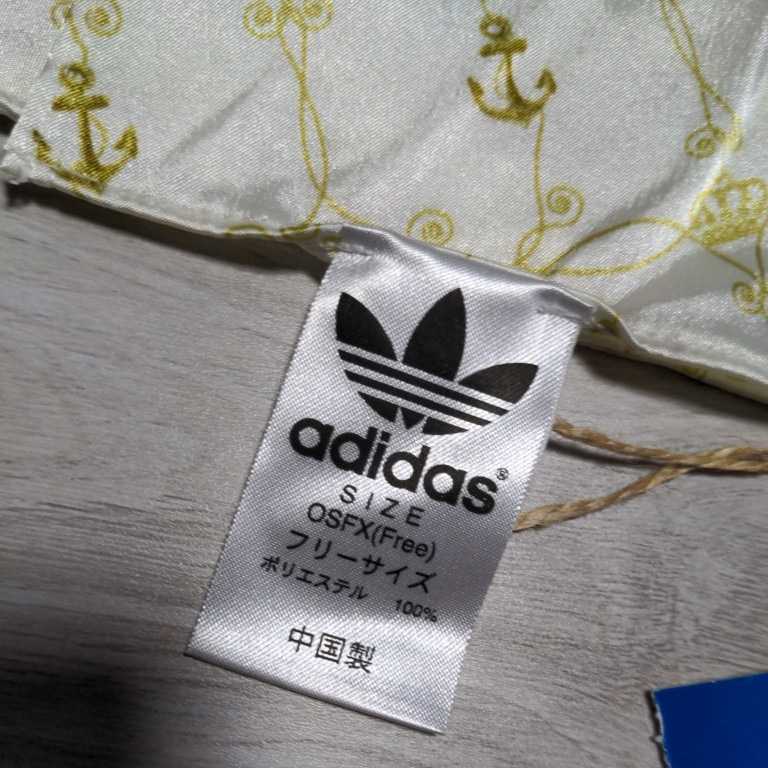 新品未使用 adidas ミッシーエリオット 総柄 スカーフ アディダスオリジナルス 2007年製 _画像2