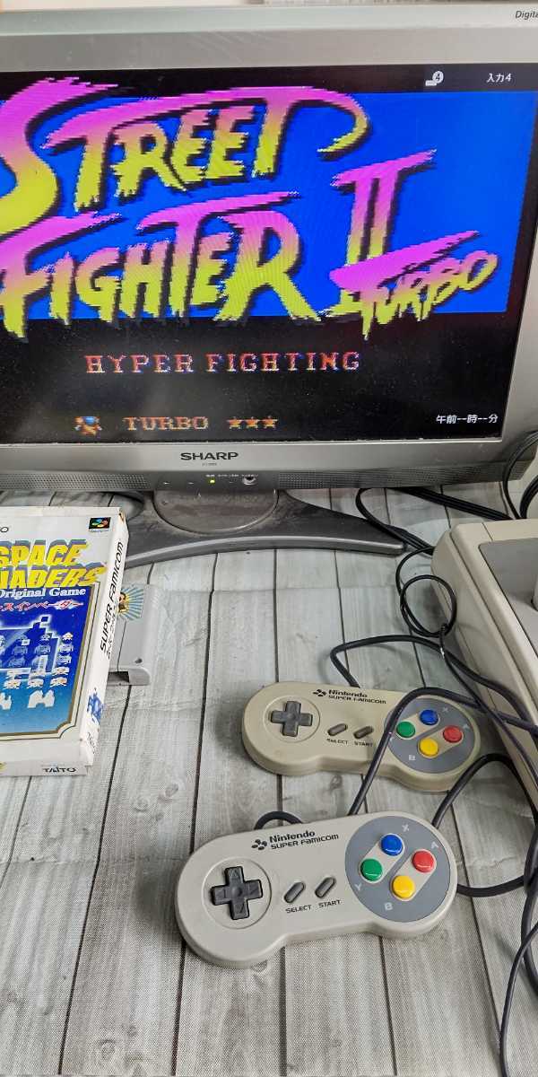 スペースインベーダー　いいとも！タモリンピック　ストリートファイター　マザー2　カービィボウル　スーパーファミコンソフト ソフト 