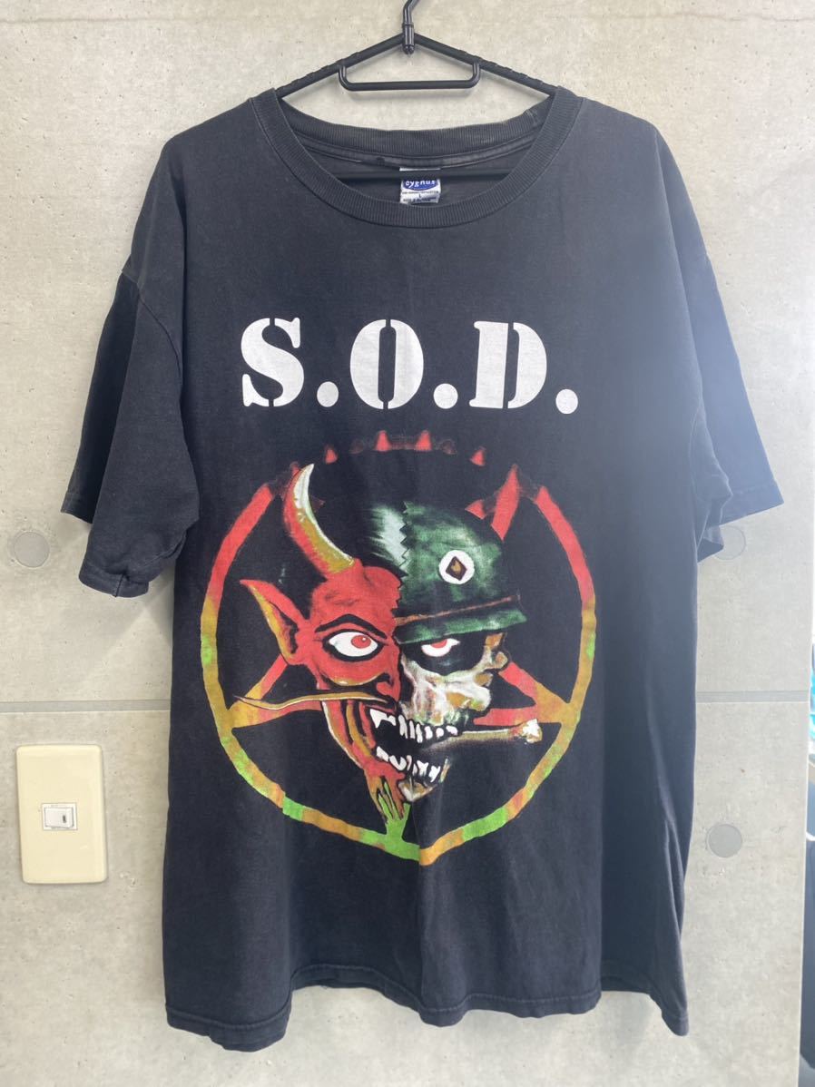 激レア S.O.D Tシャツ ヴィンテージ バンドT メタリカ メタルバンドT