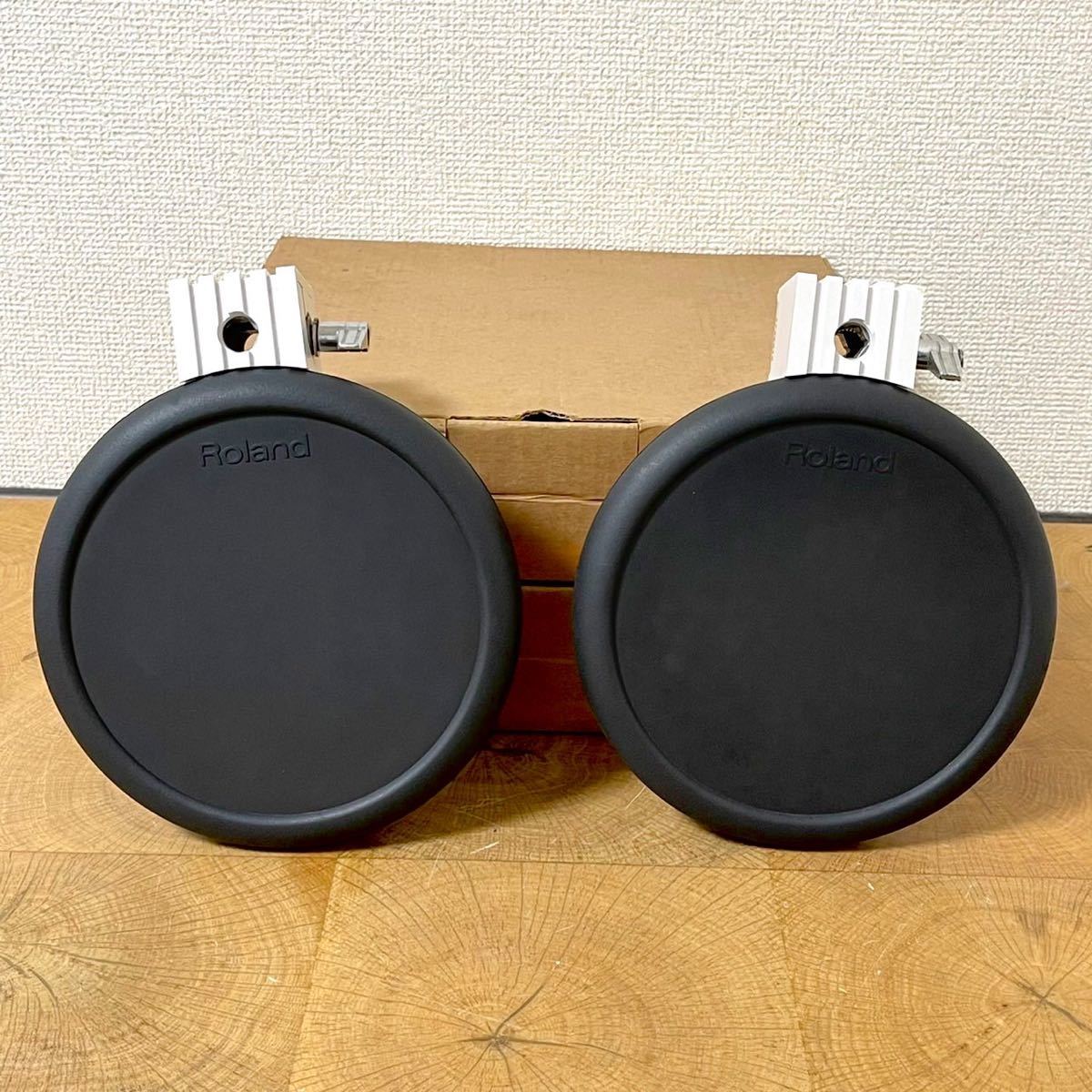 動作未確認 Roland/ローランド 電子ドラム V-drums パッド PD-7 2個セット_画像1