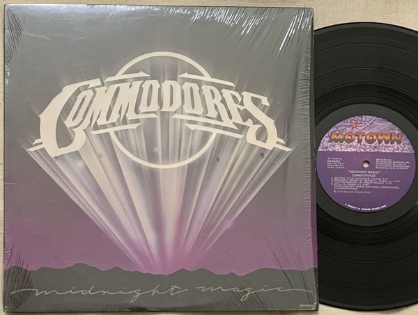LP Commodores Midnight Magic 試聴 US盤 シュリンク付 Still Sexy Lady コモドアーズ M8-926M1_画像1