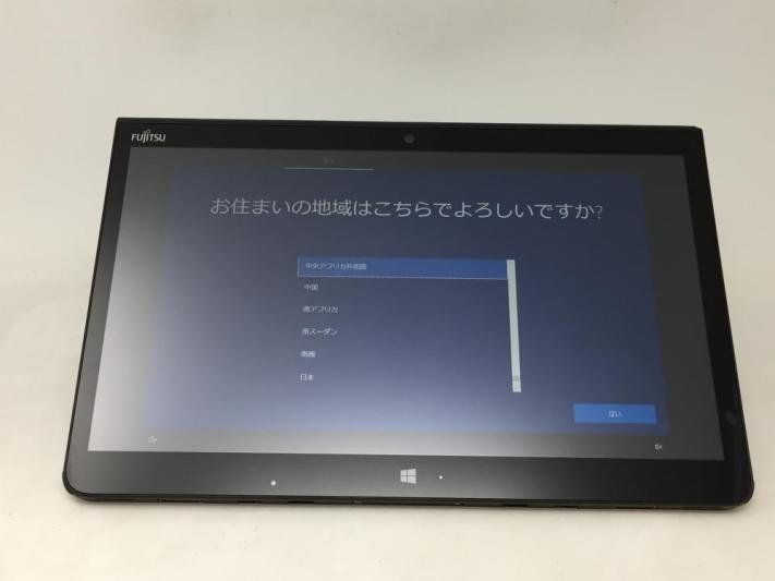 美品！富士通arrows Tab Q775/K FHDタッチ液晶搭載・Corei5-5300U・4GB・新品SSD256GB・カメラ・OFFICE2019・Bluetooth・Win10・WIFI 9301_画像2