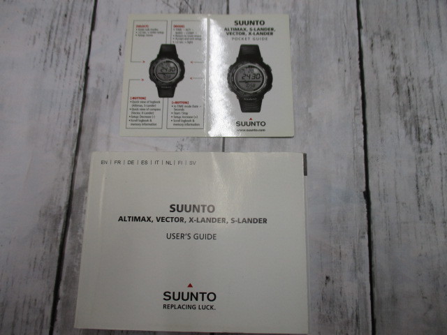  Suunto SUUNTO X Ran da- wristwatch aluminium case X-LANDER