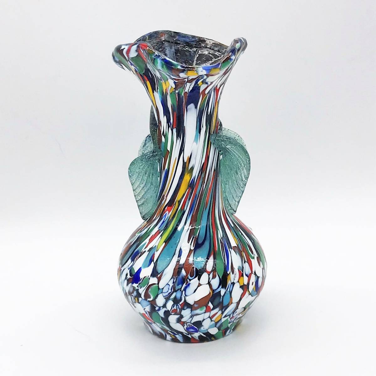 大注目】 ムラノガラス murano フラワーベース 花瓶 drenriquejmariani.com