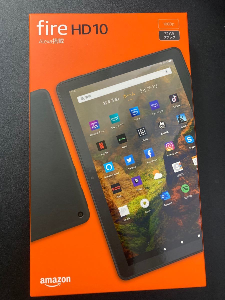 新品】Fire HD 10 タブレット ブラック 32GB 第11世代 & キーボード