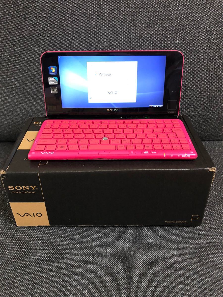 SONY VAIO TYPE P VPCP119KJ/P ピンク 2GB 64GB|PayPayフリマ