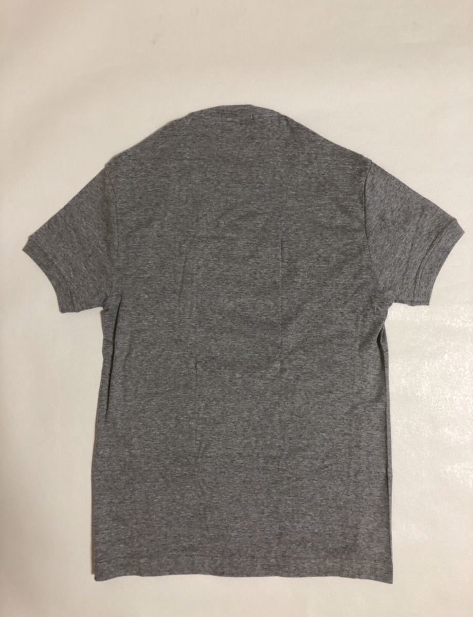 【新品未使用品】 BURBERRY バーバリー Vネック Tシャツ カットソー グレー サイズM_画像8