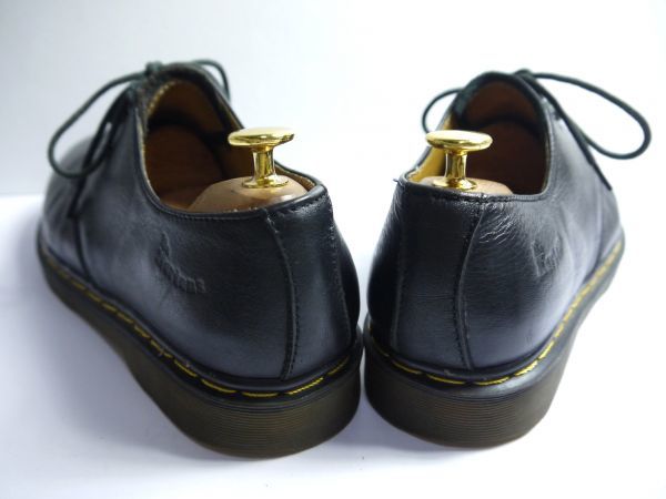 ドクターマーチン Dr.MARTENS ブーツ 黒 3ホール uk8 27.0cm 英国製 Q649-78_画像3
