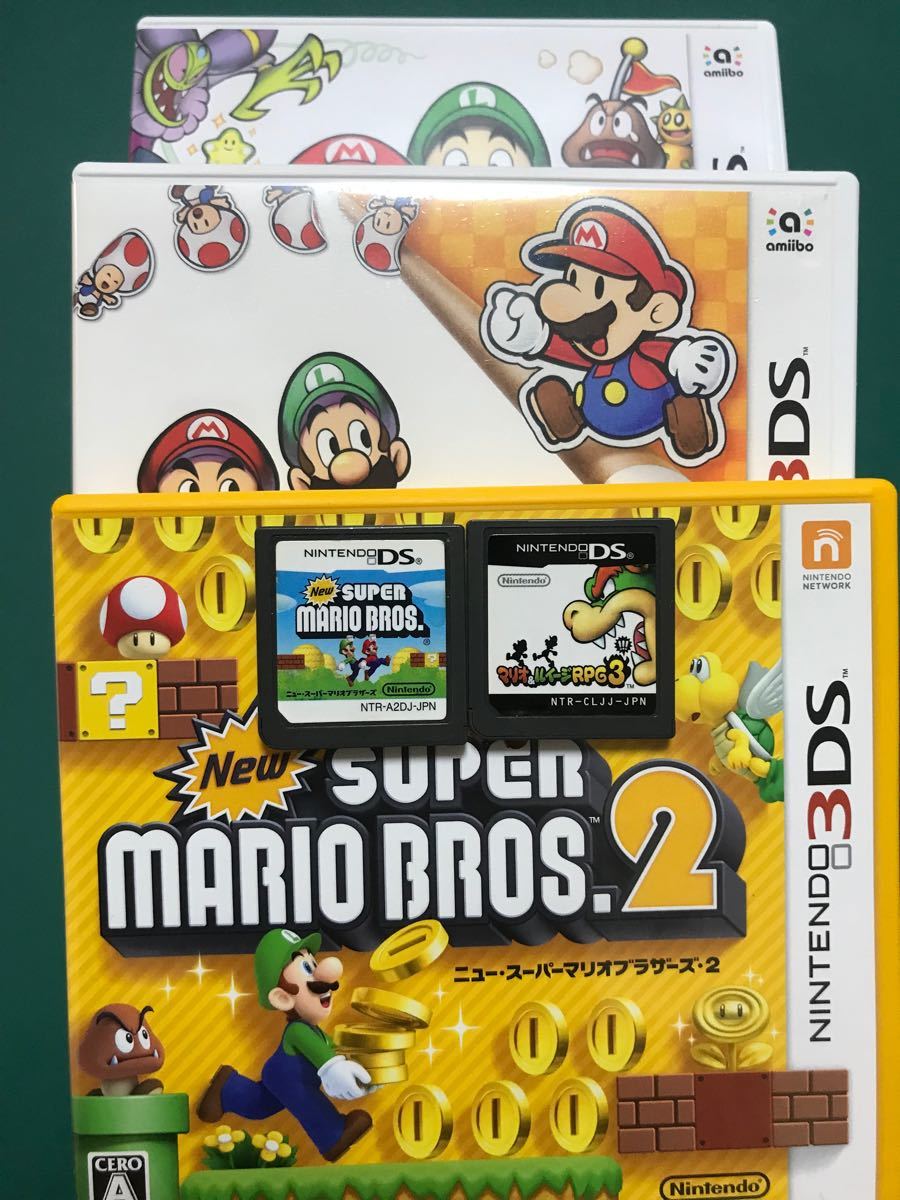 10074円 売れ筋アイテムラン 3DS マリオ5本セット
