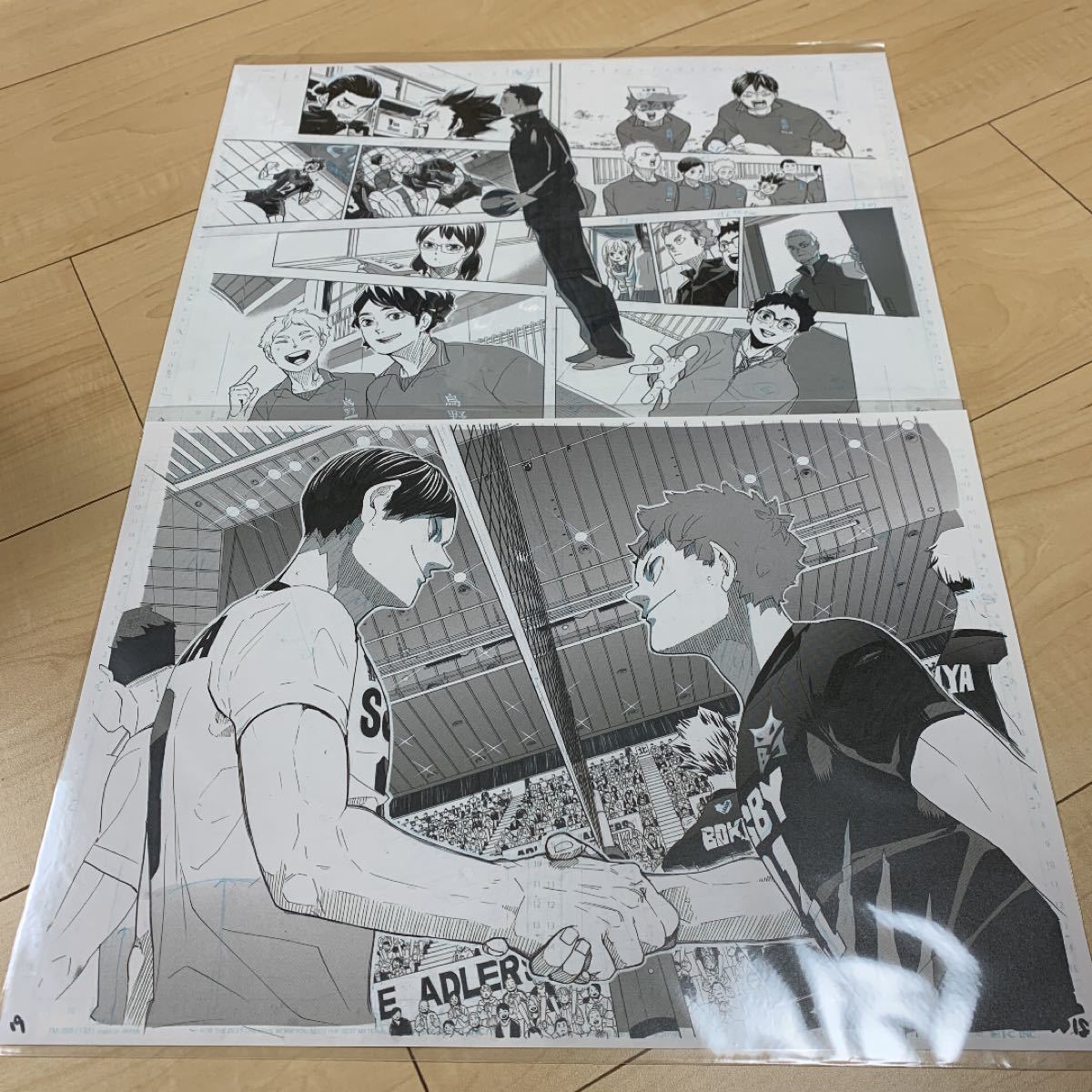 新品未開封】ハイキュー展 複製原稿 ライバル再会 仲間たち 日向 新品未開封】ハイキュー展 複製原稿 ライバル再会 仲間たち 日向
