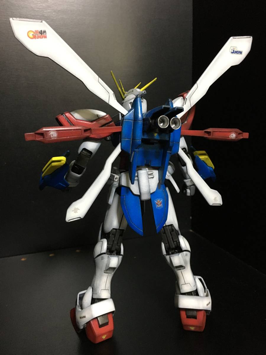 1/100 MG GF13-017NJII ゴッドガンダム 組立エアブラシ塗装済 機動武闘伝Gガンダム ガンプラ ジャンク扱い_画像4