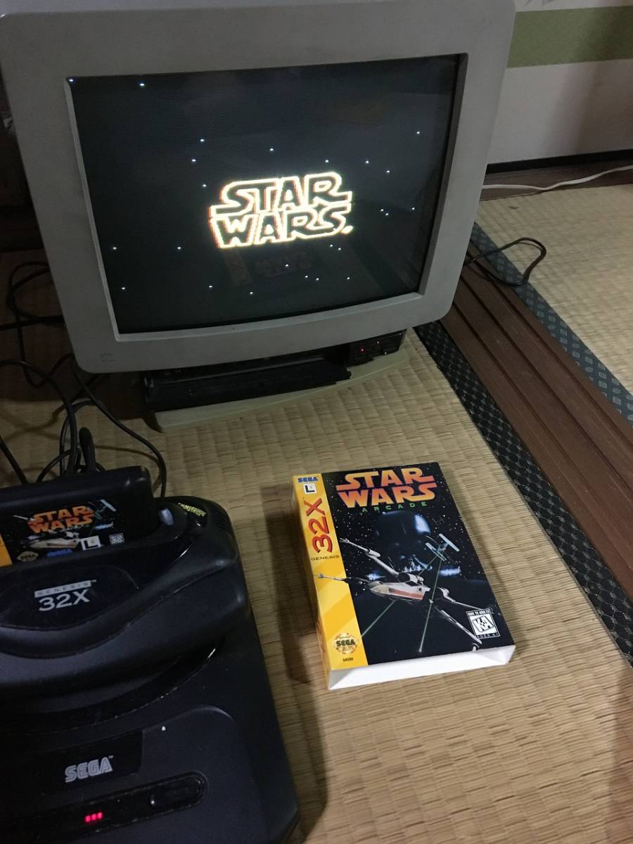 ジャンク品SEGAジェネシス32X STAR WARS ARCADEスターウォーズアーケード