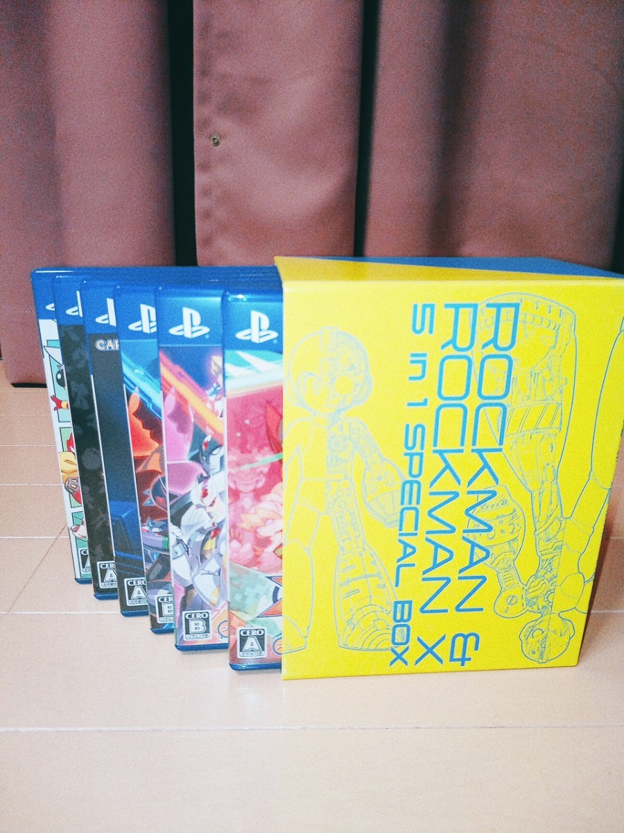 PS4 ロックマン&ロックマンX 5in1 スペシャルBOX + ロックマンゼロ&ゼクス ダブルヒーローコレクション 限定特典付き