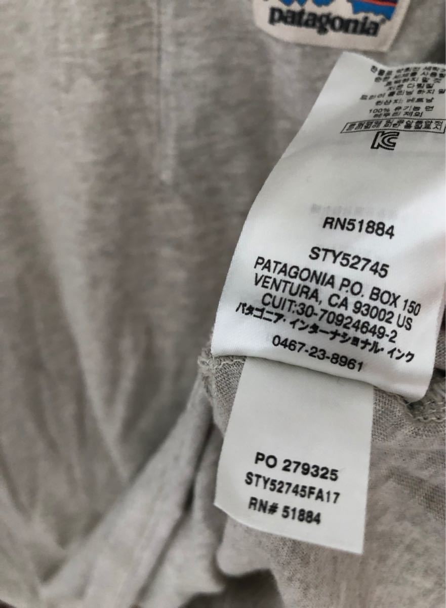 ■パタゴニア　ポケットクルーTシャツ　サイズL（ビッグシルエット）patagonia