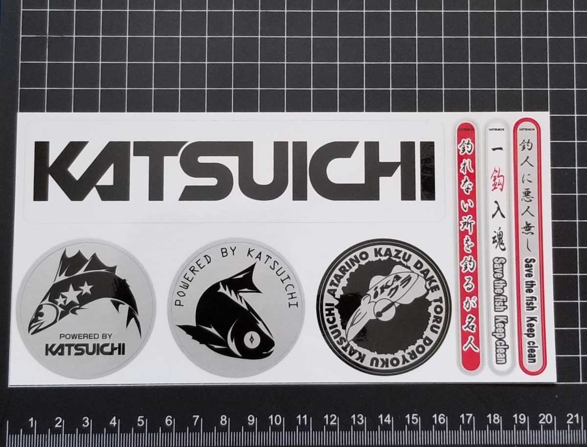 Katsuichi　カツイチ　ステッカー　シール/デコイ　フック　釣り針　イカクラ　釣針_画像2